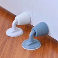 【cw】 Silicone Door Stopper Mute Collision-proof Non Punching Sticker Stop Cushion Holder Wall Protector