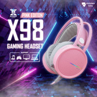 [พร้อมส่ง] NUBWO X98 Virtual Sound หูฟังเกมมิ่งส์ หูฟัง หูฟังเล่นเกม มีไฟ LED สวยงาม ใช้งานง่าย มีประกันสินค้า ราคาถูก