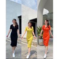 Missseed-Summer New Collection Kimber Dress รวมความเกาหลีความชิคไว้ในลุคนี้เลยค่ะ มีกิมมิคเก๋ๆซิปหน้า