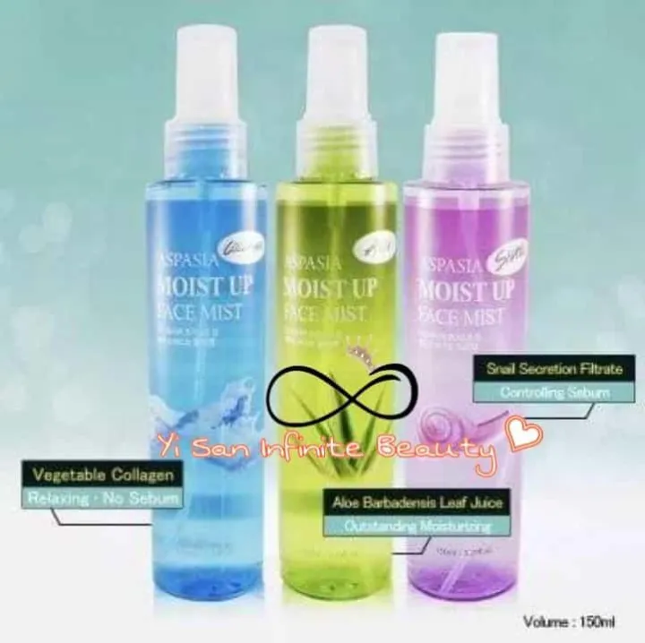 ASPASIA COLLAGEN MOIST UP FACE MIST 150ml Lazada PH