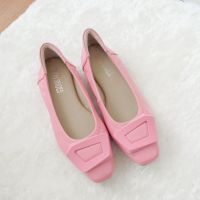 Choushoes รองเท้าหนังแกะ รุ่น Barbie ทรง Flat ส้นเตี้ย