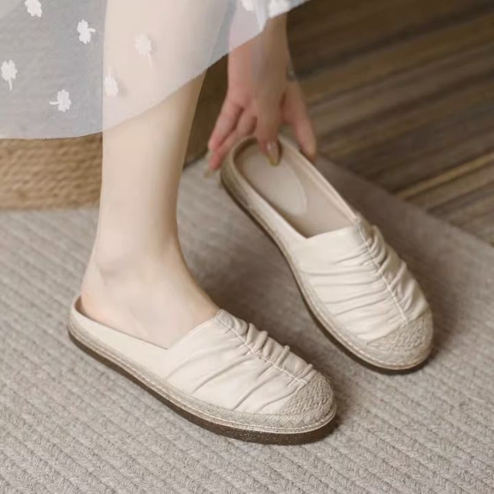closed-toe-slippers-outdoor-womens-summer-popular-2023-popular-slip-on-lazybones-shoes-half-support-flat-sandals