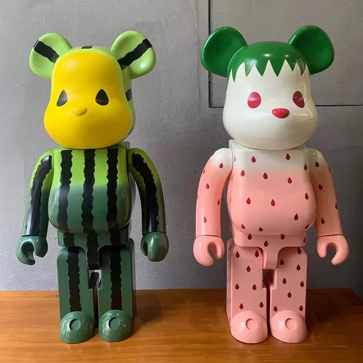 Bearbrick X Clot Violent Bear Fruit Series Milk Pineapple Yellow Peel ...