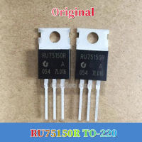 RU75150 RU75150R ถึง-220ของแท้5ชิ้น TO220ทรานซิสเตอร์ใหม่แบบดั้งเดิมมอสเฟท N-Channel 75V/148A