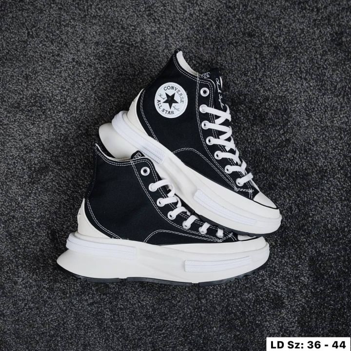 รองเท้าผ้าใบหุ้มข้อ-converse-all-star-สีดำ