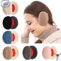 TENGJI ผู้ใหญ่และเด็ก Windproof Ear Protection อบอุ่น ขนแกะ Ear Warmers ที่ปิดหูกันหนาว Ear Cover Bandless Ear Muffs