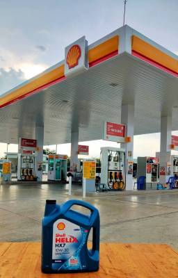 Shell น้ำมันเครื่อง Helix HX7 Diesel ดีเซล 10W-30 6ลิตร น้ำมันหล่อลื่น