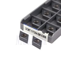 DCMT11T304-SM IC907 IC908 เครื่องกลึง CNC เครื่องมือตัด DCMT11T308-SM IC908 IC907 ใบมีดหมุนเครื่องมือกลึงภายนอกคาร์ไบด์แทรก