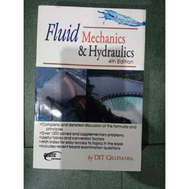 Fluid Mechanics and Hydraulics Gillesania Lazada PH