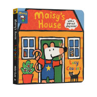 English original maisy S house mouse Bobos home stereo game operation paperboard book with a pop out play scene by Lucy cousins