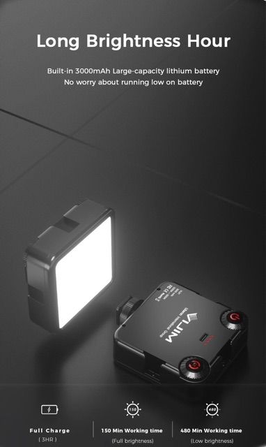 ulanzi-vijim-vl81-3200k-5600k-850lm-6-5w-dimmable-mini-led-video-light-ไฟ-led-เพิ่มแสงสว่าง-สำหรับ-dslr-gopro-10-9-hero-8-7