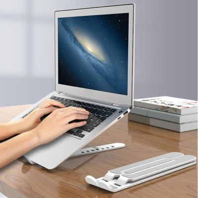 Foldable Notebook Stand 6 Gear Adjustable Laptop Stand Support Base Computer Laptop Holder Cooling Bracket Riser Office Supplies Laptop Stands