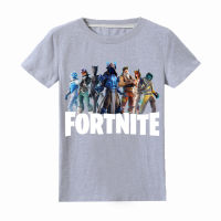 Fortnites เสื้อยืดเด็กผู้หญิงแขนสั้นผ้าฝ้าย2022,ใหม่เสื้อยืดลำลองแฟชั่นพิมพ์ลายการ์ตูนปี T830