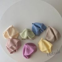 【hot sale】◕ C05 Baby Kids Beret Versatile Knitted Hat Cute Baby Painter Hats Cute Cap Fashion Kids Accessories