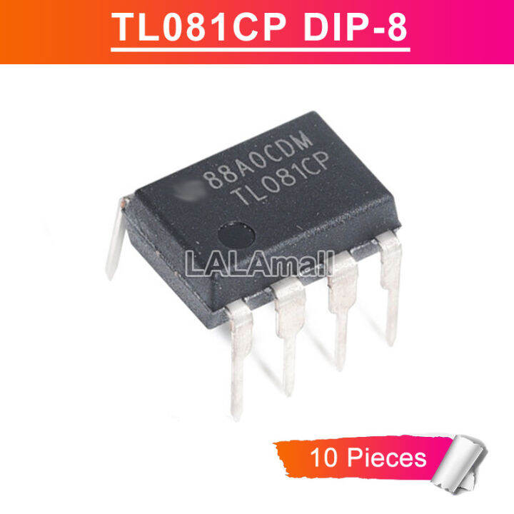 10ชิ้น-tl081cp-dip-8-tl-081-cp-dip8-dip-jfet-อินพุตชิป-op-amp-แบบใหม่ดั้งเดิม