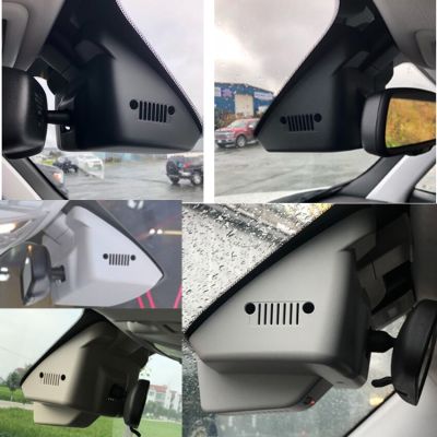 รถกล้องหน้ารถ WIFI ที่ซ่อนอยู่ DVR UHD 4K 24H กล้องติดรถยนต์ Dashcam สำหรับ Jeep Renegade Dodge Chrysler 2014 2015 2016 2017 2018 2019