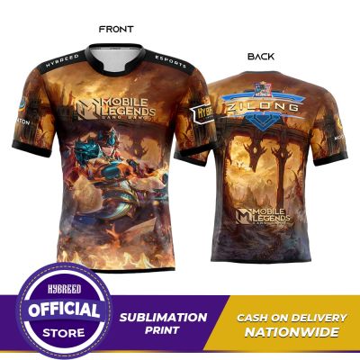 ZILONG DEFAULT SKIN Mobile Legends Full Sublimation Tshirt Premium Quality