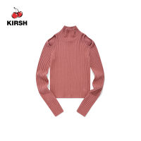 [KIRSH] CUT OUT HIGH NECK T-SHIRT |22AW |