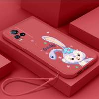 เคส V21E Vivo 4G Y73 4G Vivo V21E 5G ซิลิโคนเหลวเคสนิ่มใส่โทรศัพท์ฝาครอบเคสกันกระแทกมือถือเรียบเคสโทรศัพท์โทรศัพท์กระต่ายน่ารักพร้อมสายคล้อง