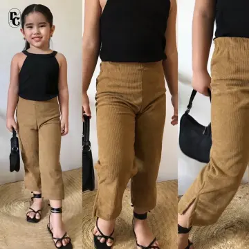 Corduroy School Uniform Pants 