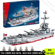 810 CHI TIẾT BỘ ĐỒ CHƠI LEGO TÀU CHIẾN HẠM, LEGO MÁY BAY CHIẾN ĐẤU VÀ CÁC