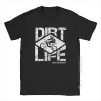 Mans Dirt Life Motocross Motorcycle T Shirts Designer Clothing Tees Printing T Shirts