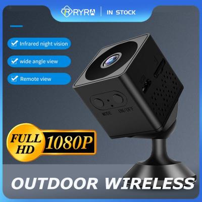 ZZOOI RYRA 1080P HD WiFi Camera Surveillance Night Vision Indoor Video Camera Security Sports Camera Home Security Support TF Card