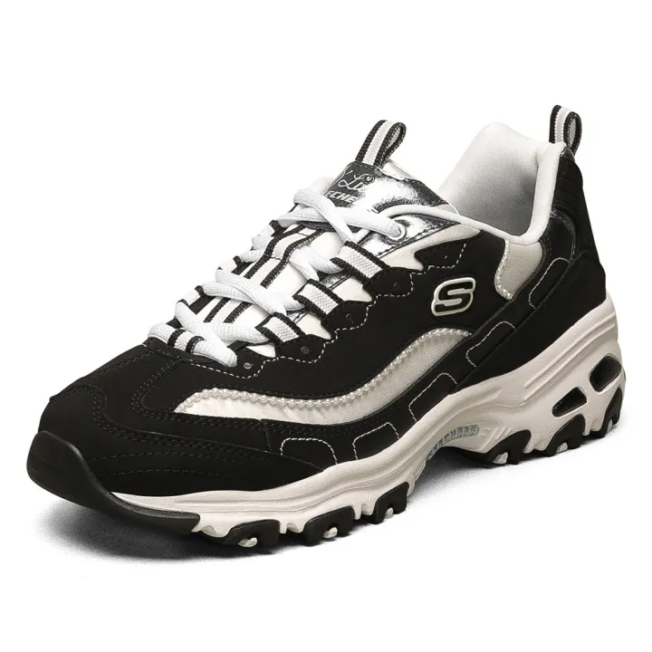 skechers-สเก็ตเชอร์ส-รองเท้า-ผู้หญิง-sport-dlites-1-0-shoes-149463-bkw