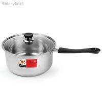 MUM หม้อสแตนเลส เครื่องครัว∋┇◈Telecorsa หม้อ  มีด้ามจับ ขนาด 24 ซม. TL-824A รุ่น Boiling-pot-stainless- หม้อต้ม  หม้อหู