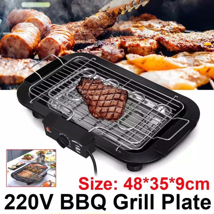 1pc Portable Foldable Outdoor Bbq Grill, Indoor Smokeless Multi