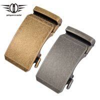 【CW】 Plyesxale Luxury Designer Male Metal Buckle Fashion Mens 3.5cm Width Belts G1650