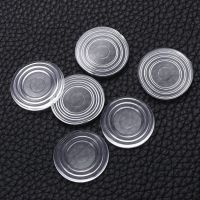 hotx【DT】 30Pcs /18PCS Bumpers Glass Table Round Transparent Rubber Non-Slip Grip Floor