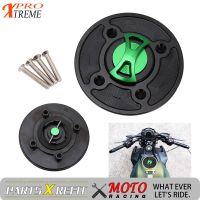 Motorcycle CNC Gas Fuel Tank Cap Cover For Kawasaki KLX230R 2020 ZX6R Z600 Z900 VERSYS-X 300 17-19 NINJA400 18-19 NINJA650 17-19