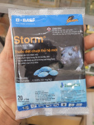 Thuốc diệt chuột sinh học Storm 1 gói gồm 20 viên hiệu quả, an toàn - Just