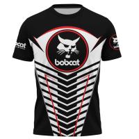 New FashionBobcat Mens Short Sleeve 3D Print Crew Neck T-shirt Summer Fashion Streetwear Tees Tops 2023