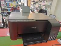 เครื่องปริ้นเตอร์มือสอง ยี่ห้อ EPSON รุ่น 3150 เติมหมึกให้พร้อมใช้งาน