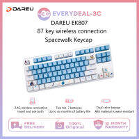 Dareu EK807 Gaming Keyboard: สวิตช์คีย์บอร์ดที่รวดเร็ว-การออกแบบตามหลักสรีรศาสตร์-Chroma RGB Lighting -Anti-Ghosting Gamer Keyboard-โหมดการเล่นเกม/สำนักงาน-มีสาย/ไร้สายสำหรับแล็ปท็อปพีซี