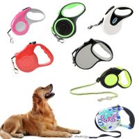 【LZ】 3/5/8M Retractable Dog Leash Reflective Tape Dog Leashes Nylon Extending Puppy Walking Running Dogs Leads Traction Rope