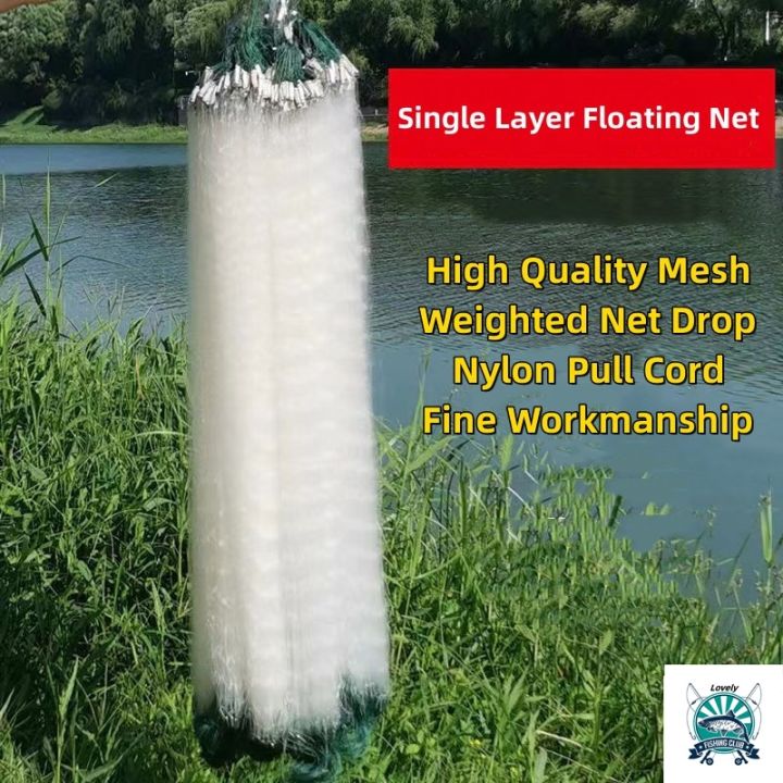 One/Two/Three Fingered Fishing Nets Layer Three Layer Floating Net