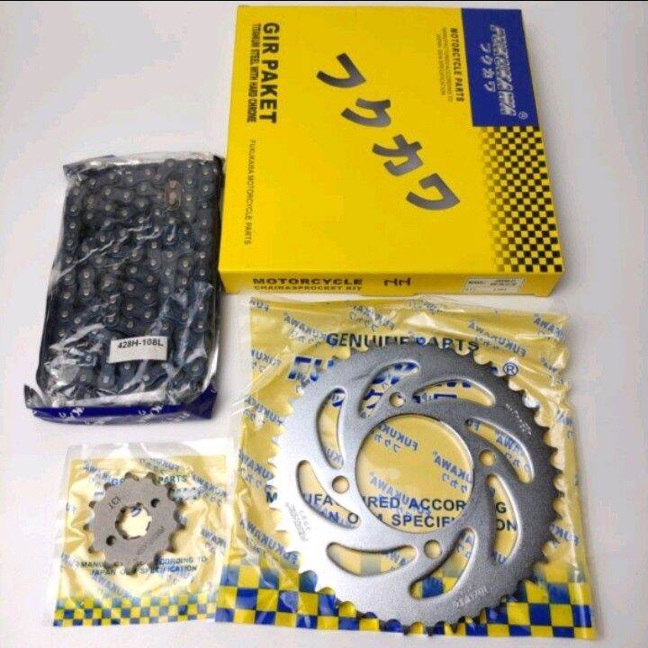 PAKET GEAR SET JUPITER Z1 SPAREPART FUKUKAWA Lazada Indonesia
