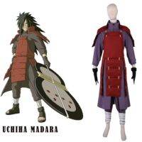 อะนิเมะนารูโตะuchiha Madaraคอสเพลย์ตัวต่อเลโก้นินจาฮาโลวีนปาร์ตี้นินจาทั้งชุดเสื้อผ้าที่กำหนดเองทำ