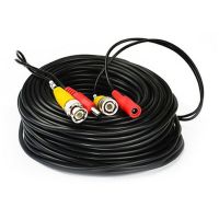 【YF】 AHD Camera Cables 5M/10M/15M/20M/30M BNC Cable Output DC Plug for analog Surveillance CCTV DVR System