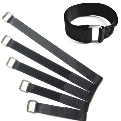 5Pcs/lot Sticks Cable Tie Tape Magic Tape Self-Adhesive Nylon Belt Buckle Tie Knee Pads Hook and Loop Fastener Tape