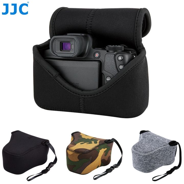 jjc-กระเป๋าช่องใส่กล้องแบบนิ่มนีโอพรีนกระเป๋าใส่ของกล้องไร้กระจกสำหรับ-xt30ii-fujifilm-xt30-xt20-xt10-xe4-xa3-xa2-canon-eos-m50ii-m50-m5