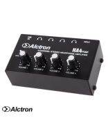 Alctron  HA4 Plus Mini 4-Channel Stereo Headphone Amp แอมป์หูฟัง แอมป์ขยายหูฟัง 4 แชนแนล สเตอริโอ ระบบประมวลเสียงประสิทธิภาพสูง + แถมฟรีอแดปเตอร์