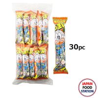 YAOKIN CORN PUFF SALAMI AJI 30PC (3718) ขนมข้าวโพดอบกรอบรสซาลามี่ JAPANESE SNACK