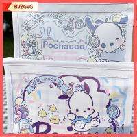 BVZGVG Pochacco/Kuromi กระเป๋าใส่ปากกา พียู PU การออกแบบซิป กล่องใส่ดินสอ จุได้มาก เมโลดี้/เมโลดี้โอโรล กระเป๋าเก็บเครื่องเขียน ของขวัญสำหรับนักเรียน