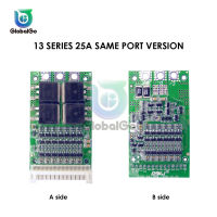 BMS 6วินาที7วินาที8วินาที9วินาที10วินาที11วินาที12วินาที13วินาที4.2โวลต์25a ปรับ Bms ลิเธียม Li-Ion 18650ระบบป้องกันแบตเตอรี่คณะกรรมการโมดูล PCB PCM