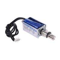 【❂Hot On Sale❂】 yu07 5n ดูดแม่เหล็กไฟฟ้าแบบโซลินอยด์เชิงเส้นกรอบเปิด Dc 12V