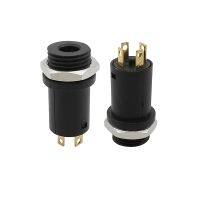 5/10Pcs 3.5mm 4 Pins Female Headphone Stereo Jack Panel Mount Connector Audio Video Socket With Nut Thread PJ-31640